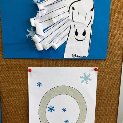 Martin na bílém koni