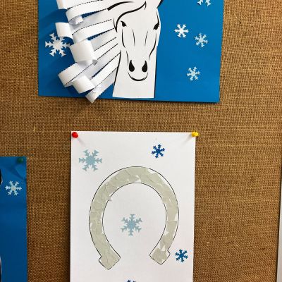 Martin na bílém koni