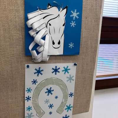 Martin na bílém koni