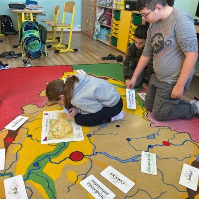 VL - orientace na mapě ČR (4. ročník)