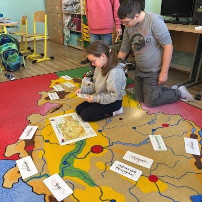 VL - orientace na mapě ČR (4. ročník)