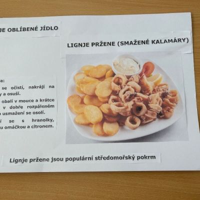 VL - 5.ročník - Projekt Moje nejoblíbenější jídlo