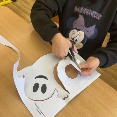 II. oddělení - tvoříme na Halloween