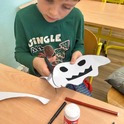 II. oddělení - tvoříme na Halloween
