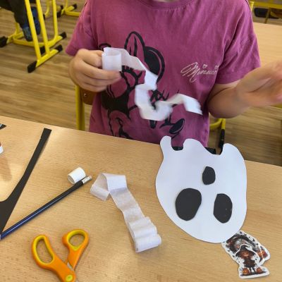 II. oddělení - tvoříme na Halloween