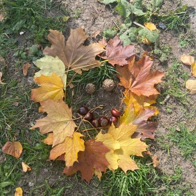 II. oddělení - tvoříme z přírodnin