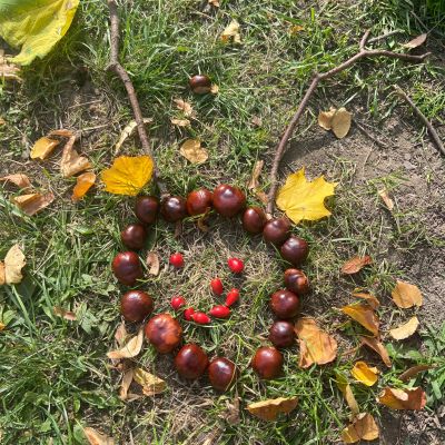 II. oddělení - tvoříme z přírodnin