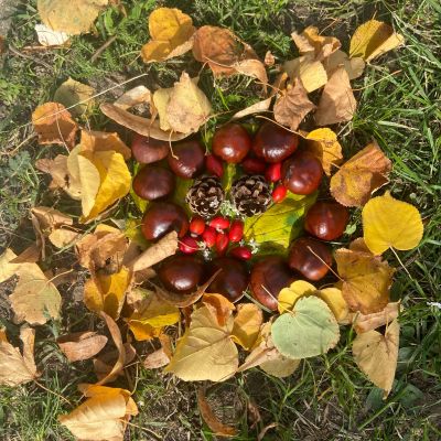 II. oddělení - tvoříme z přírodnin