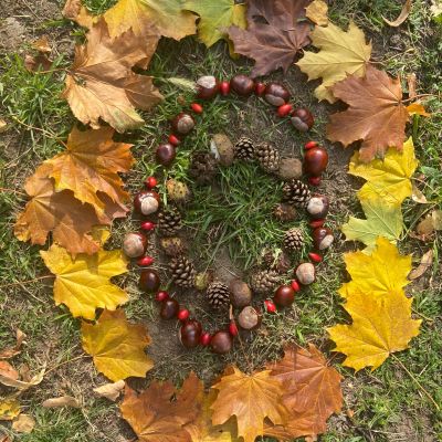 II. oddělení - tvoříme z přírodnin