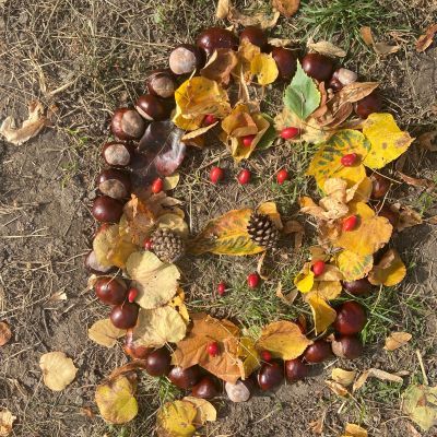 II. oddělení - tvoříme z přírodnin