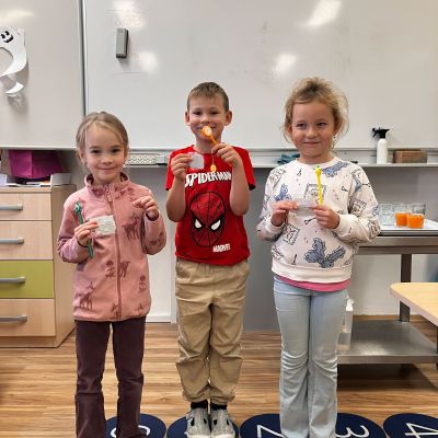 I. oddělení - akce Vitamínový princ a princezna (říjen) 