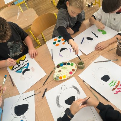 II. oddělení - chvilka lednového tvoření