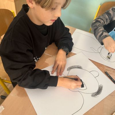 II. oddělení - chvilka lednového tvoření