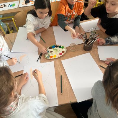 II. oddělení - chvilka lednového tvoření