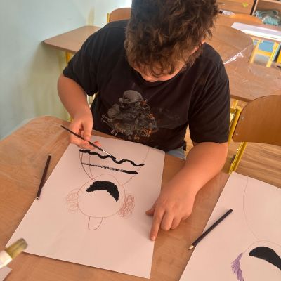 II. oddělení - chvilka lednového tvoření