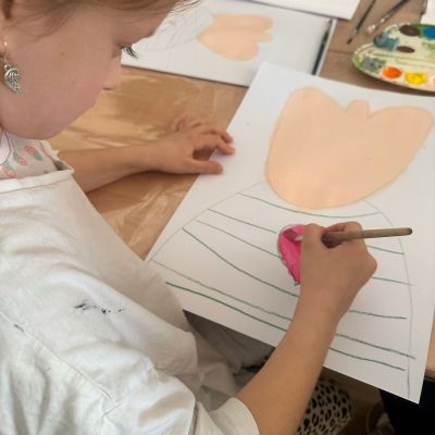 II. oddělení - chvilka lednového tvoření