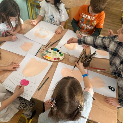 II. oddělení - chvilka lednového tvoření