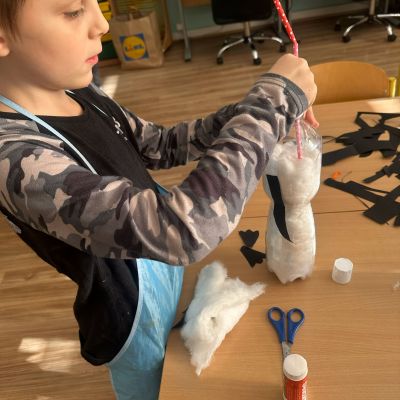 II. oddělení - chvilka lednového tvoření