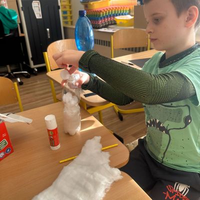 II. oddělení - chvilka lednového tvoření