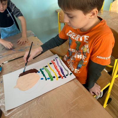 II. oddělení - chvilka lednového tvoření