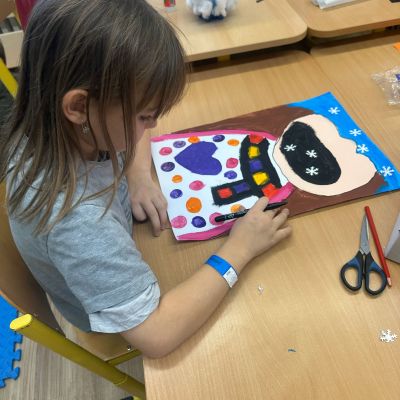 II. oddělení - chvilka lednového tvoření