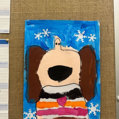 II. oddělení - chvilka lednového tvoření