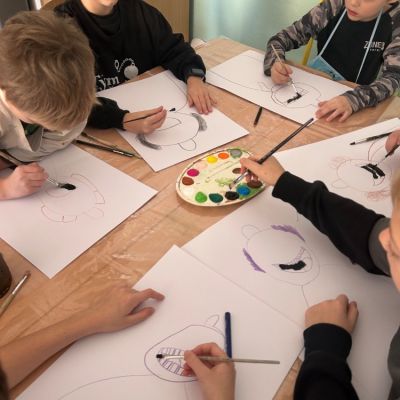 II. oddělení - chvilka lednového tvoření