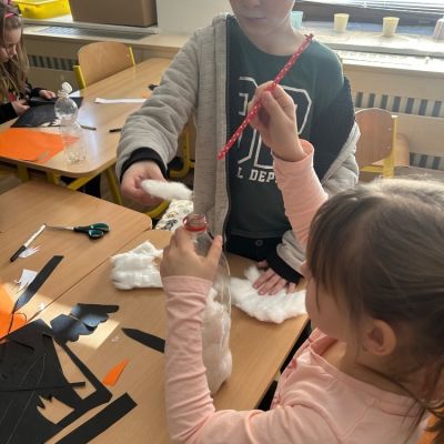 II. oddělení - chvilka lednového tvoření