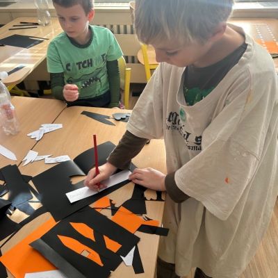 II. oddělení - chvilka lednového tvoření