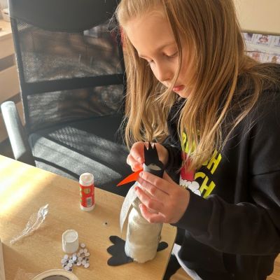 II. oddělení - chvilka lednového tvoření