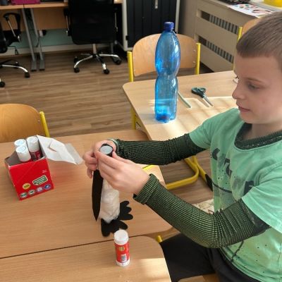 II. oddělení - chvilka lednového tvoření