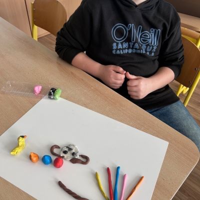 PČ - 3. a 5. ročník - modelína Velikonoce 