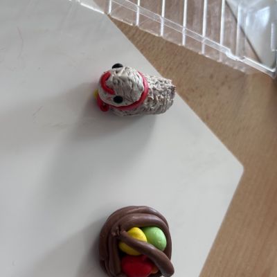 PČ - 3. a 5. ročník - modelína Velikonoce 