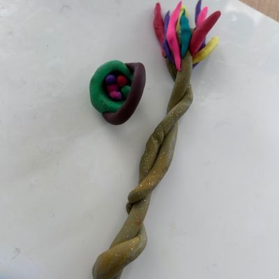 PČ - 3. a 5. ročník - modelína Velikonoce 