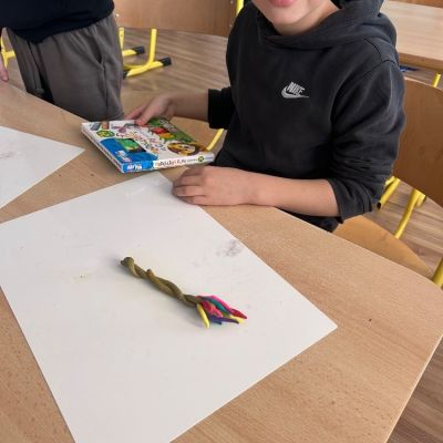 PČ - 3. a 5. ročník - modelína Velikonoce 