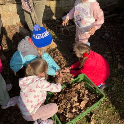 školní zahrádka v&nbsp;MŠ