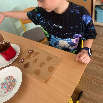 čokoládová lízátka