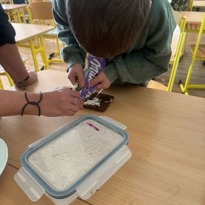 čokoládová lízátka