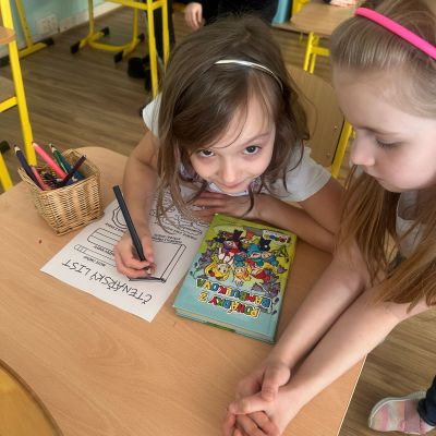 čtení dětí dětem