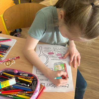 čtení dětí dětem