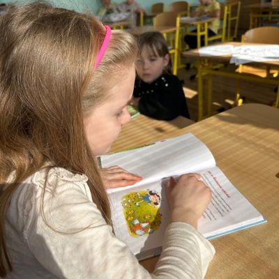 čtení dětí dětem