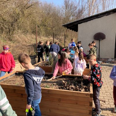 školní zahrádka v&nbsp;MŠ