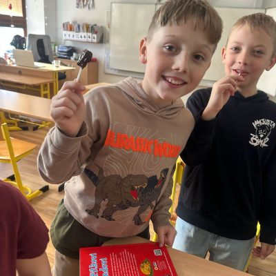 čokoládová lízátka