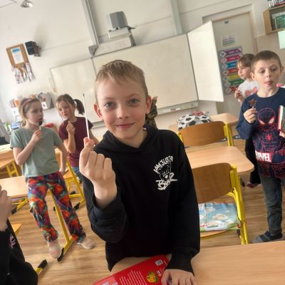 čokoládová lízátka