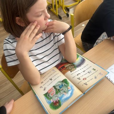 čtení dětí dětem