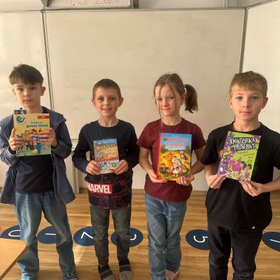 čtení dětí dětem