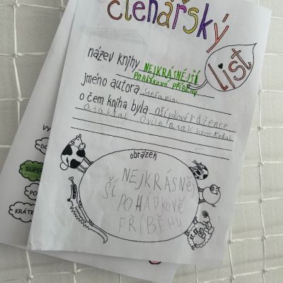 čtení dětí dětem