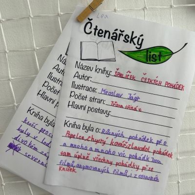 čtení dětí dětem