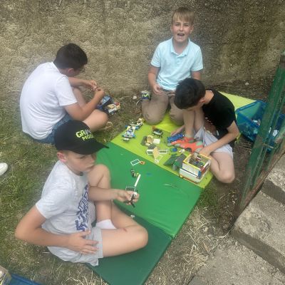 Společné hraní.