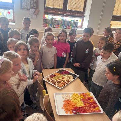 ochutnávka ovoce a zeleniny